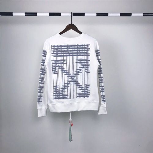 Off-White Hoodies Long Sleeved For Men #537157 $43.00 USD, Wholesale Replica Off-White Hoodies