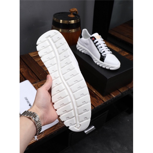 Replica Armani Casual Shoes For Men #537256 $76.00 USD for Wholesale