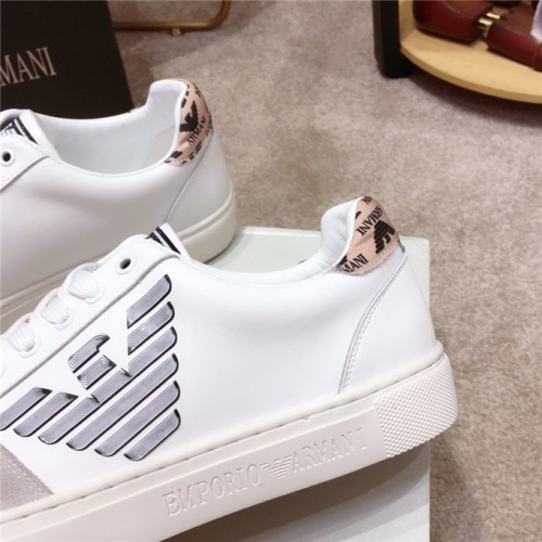 Replica Armani Casual Shoes For Men #537260 $76.00 USD for Wholesale