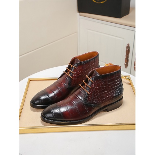 Prada Boots For Men #537351 $100.00 USD, Wholesale Replica Prada Boots