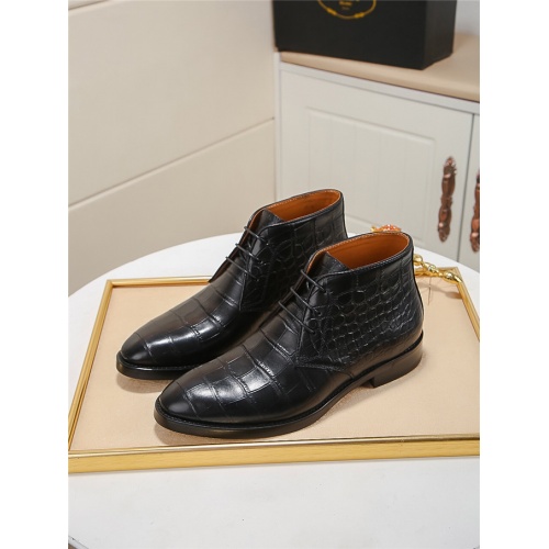 Prada Boots For Men #537352 $100.00 USD, Wholesale Replica Prada Boots