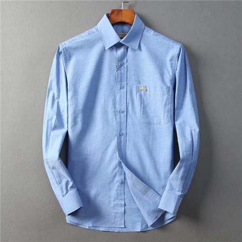 Burberry Shirts Long Sleeved For Men #537401 $43.00 USD, Wholesale Replica Burberry Shirts
