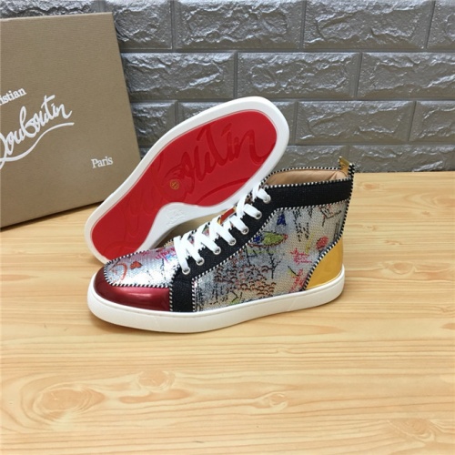Replica Christian Louboutin High Tops Shoes For Women #537800 $96.00 USD for Wholesale