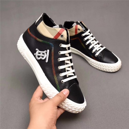 Burberry High Tops Shoes For Men #538027 $80.00 USD, Wholesale Replica Burberry High Tops Shoes