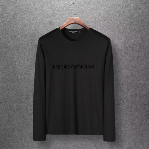 Armani T-Shirts Long Sleeved For Men #538050 $29.00 USD, Wholesale Replica Armani T-Shirts