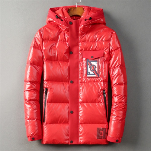 Moncler Down Feather Coat Long Sleeved For Men #538128 $162.00 USD, Wholesale Replica Moncler Down Feather Coat