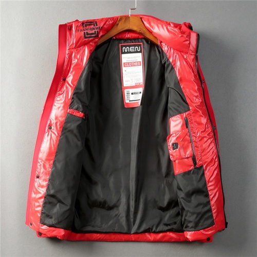 Replica Moncler Down Feather Coat Long Sleeved For Men #538128 $162.00 USD for Wholesale