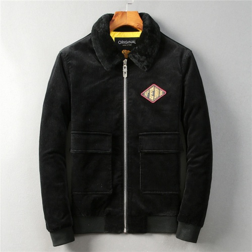 Fendi Down Coat Long Sleeved For Men #538133 $182.00 USD, Wholesale Replica Fendi Jackets