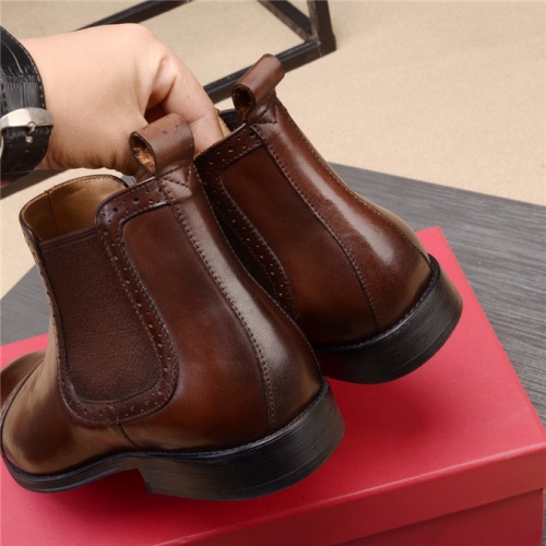 Replica Salvatore Ferragamo Boots For Men #538138 $112.00 USD for Wholesale