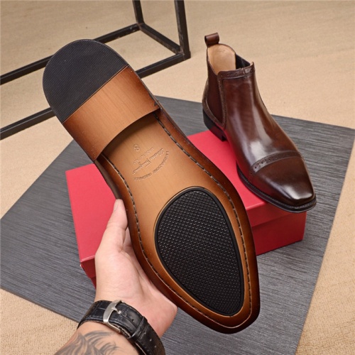 Replica Salvatore Ferragamo Boots For Men #538138 $112.00 USD for Wholesale
