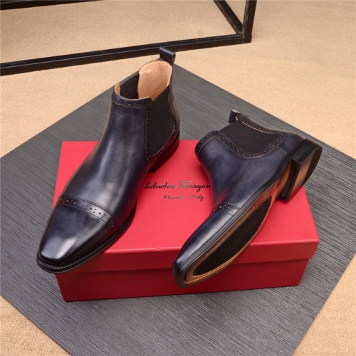 Replica Salvatore Ferragamo Boots For Men #538141 $112.00 USD for Wholesale