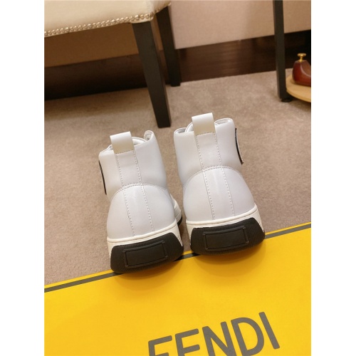 Replica Fendi High Tops Casual Shoes For Men #538181 $80.00 USD for Wholesale