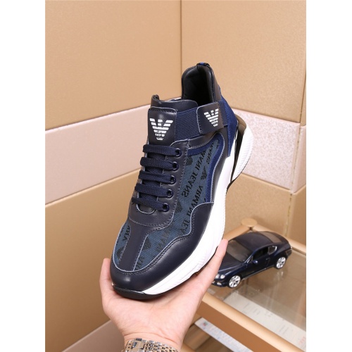 Replica Armani Casual Shoes For Men #538265 $80.00 USD for Wholesale