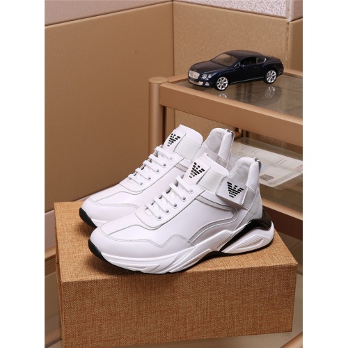 Armani Casual Shoes For Men #538266 $80.00 USD, Wholesale Replica Armani Casual Shoes