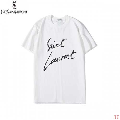 Yves Saint Laurent YSL T-shirts Short Sleeved For Unisex #538327 $27.00 USD, Wholesale Replica Yves Saint Laurent YSL T-shirts