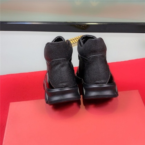 Replica Armani High Tops Shoes For Men #538332 $82.00 USD for Wholesale