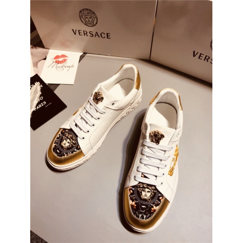 Replica Versace Casual Shoes For Men #538342 $72.00 USD for Wholesale
