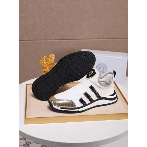 Replica Versace Casual Shoes For Men #538353 $72.00 USD for Wholesale