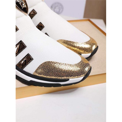 Replica Versace Casual Shoes For Men #538353 $72.00 USD for Wholesale