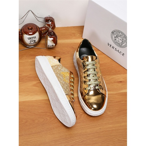 Replica Versace Casual Shoes For Men #538360 $72.00 USD for Wholesale