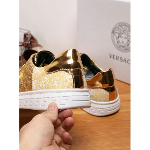 Replica Versace Casual Shoes For Men #538360 $72.00 USD for Wholesale