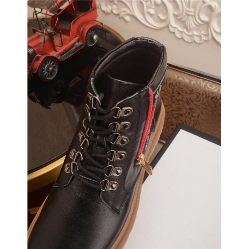 Replica Prada High Tops Shoes For Men #538486 $85.00 USD for Wholesale