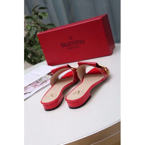 Replica Valentino Slippers For Women #538615 $64.00 USD for Wholesale