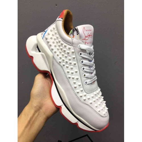 Replica Christian Louboutin CL Casual Shoes For Women #538890 $115.00 USD for Wholesale