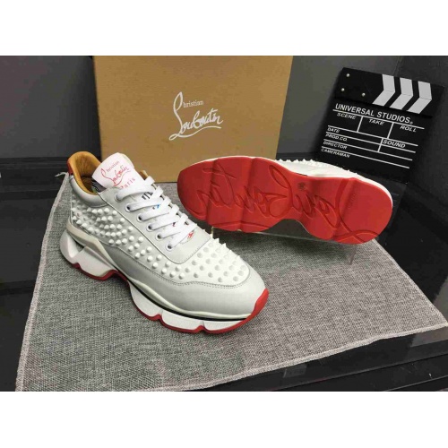 Replica Christian Louboutin CL Casual Shoes For Women #538890 $115.00 USD for Wholesale