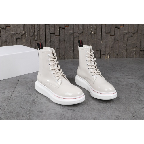 Replica Alexander McQueen Boots For Men #538952 $102.00 USD for Wholesale