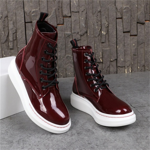 Replica Alexander McQueen Boots For Men #538954 $102.00 USD for Wholesale