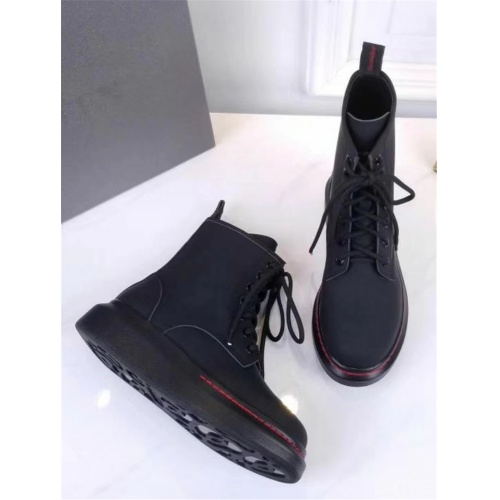Replica Alexander McQueen Boots For Men #538955 $100.00 USD for Wholesale
