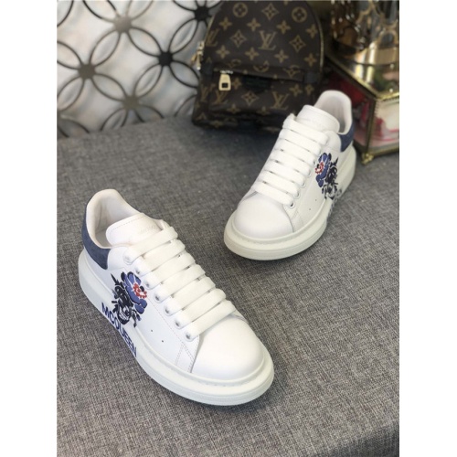 Replica Alexander McQueen Casual Shoes For Women #538968 $92.00 USD for Wholesale