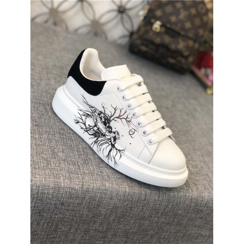Replica Alexander McQueen Casual Shoes For Women #538972 $92.00 USD for Wholesale