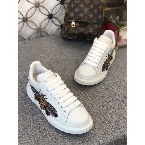 Replica Alexander McQueen Casual Shoes For Women #538974 $92.00 USD for Wholesale