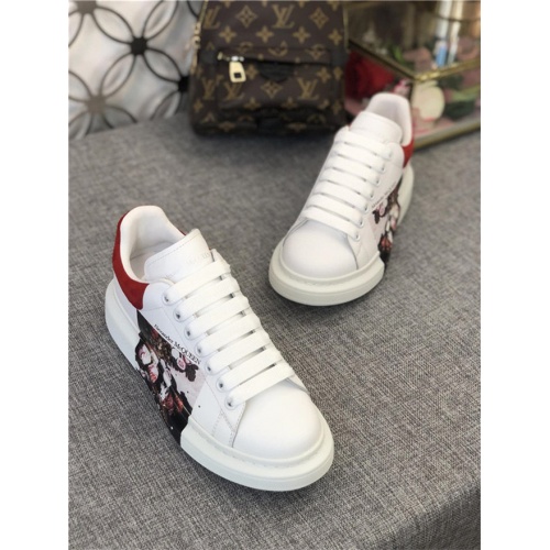 Replica Alexander McQueen Casual Shoes For Women #538975 $92.00 USD for Wholesale