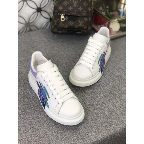 Replica Alexander McQueen Casual Shoes For Women #538979 $92.00 USD for Wholesale