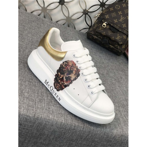 Replica Alexander McQueen Casual Shoes For Women #538982 $92.00 USD for Wholesale
