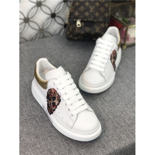 Replica Alexander McQueen Casual Shoes For Women #538982 $92.00 USD for Wholesale