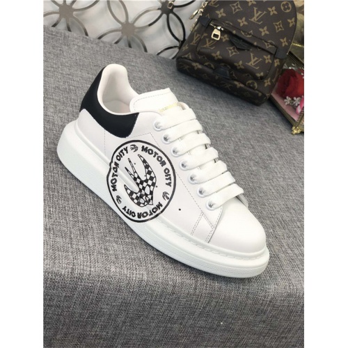 Replica Alexander McQueen Casual Shoes For Women #538983 $92.00 USD for Wholesale