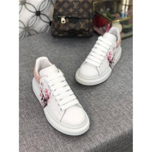 Replica Alexander McQueen Casual Shoes For Women #538984 $92.00 USD for Wholesale