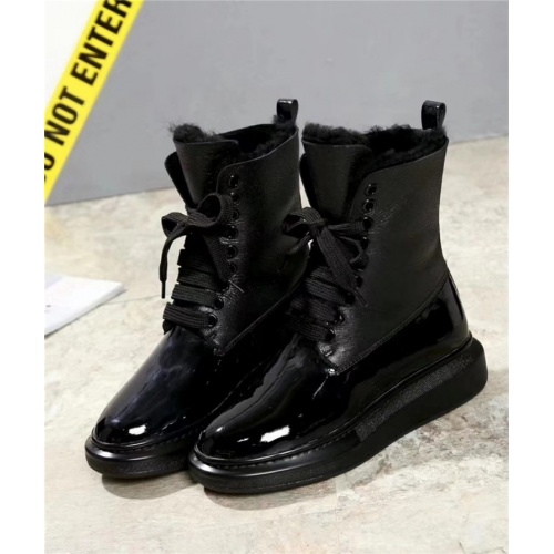 Alexander McQueen Boots For Women #538995 $105.00 USD, Wholesale Replica Alexander McQueen Boots