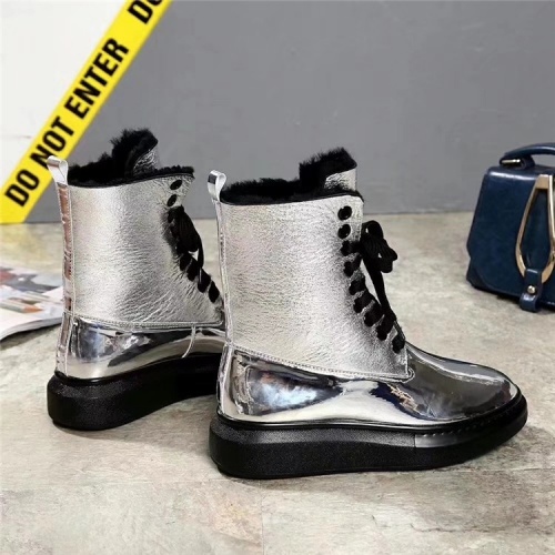 Replica Alexander McQueen Boots For Women #538997 $105.00 USD for Wholesale