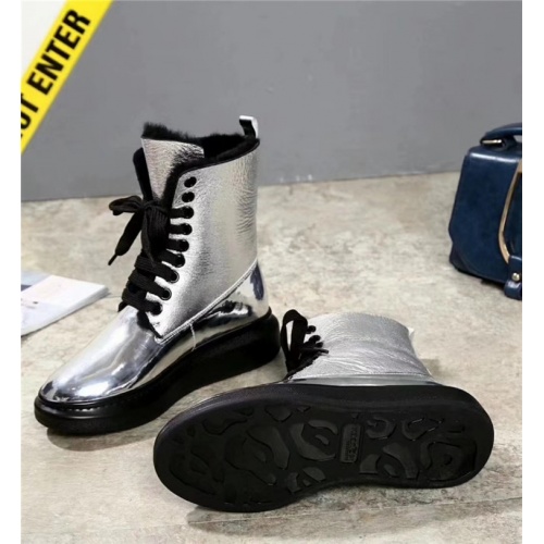Replica Alexander McQueen Boots For Women #538997 $105.00 USD for Wholesale