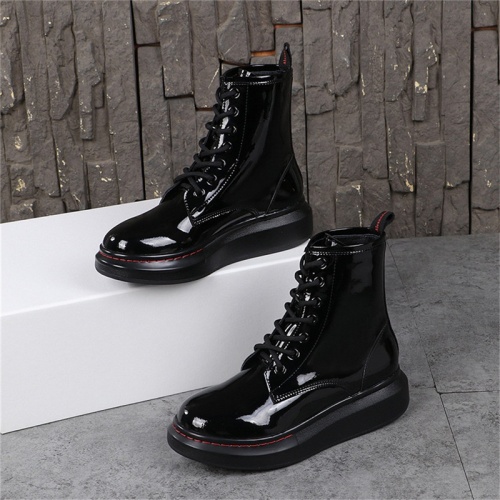 Replica Alexander McQueen Boots For Women #539002 $100.00 USD for Wholesale