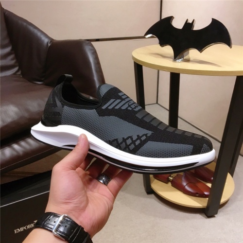 Replica Armani Casual Shoes For Men #539014 $72.00 USD for Wholesale