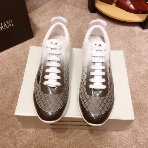 Replica Armani Casual Shoes For Men #539018 $76.00 USD for Wholesale