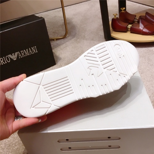 Replica Armani Casual Shoes For Men #539020 $76.00 USD for Wholesale