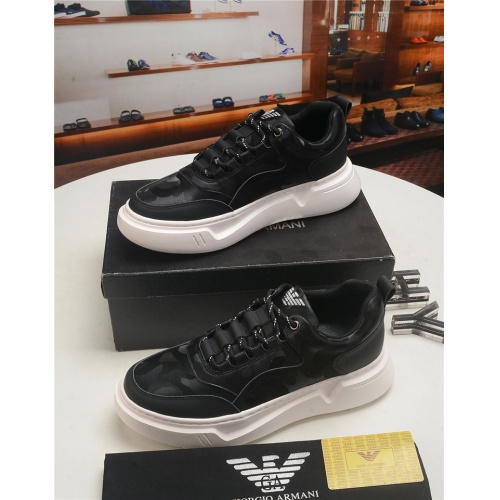 Replica Armani Casual Shoes For Men #539445 $76.00 USD for Wholesale