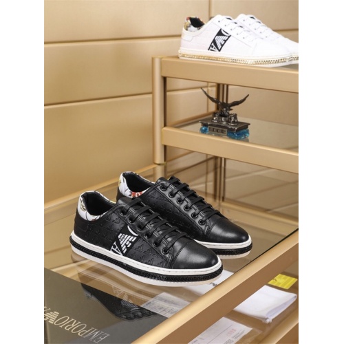Replica Armani Casual Shoes For Men #539459 $76.00 USD for Wholesale